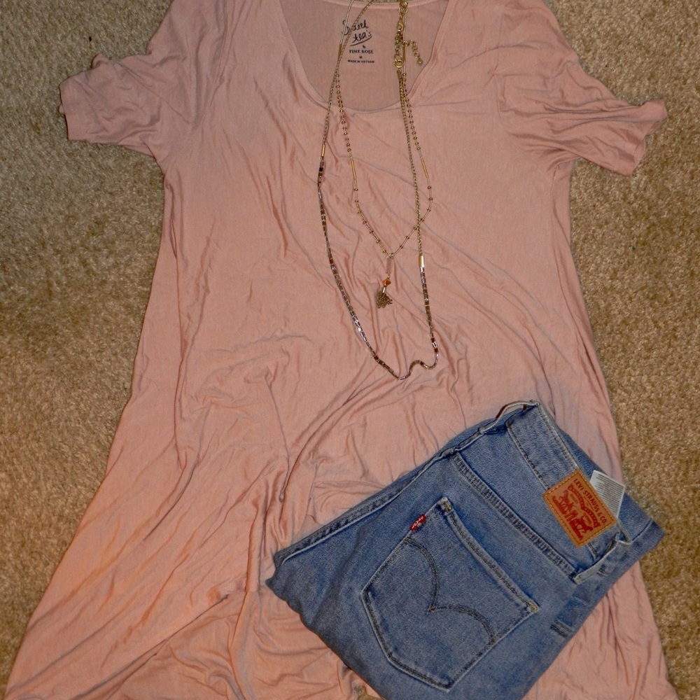 Long Blush Shirt